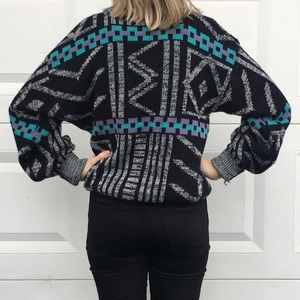 Vintage Knit 80s Style Sweater